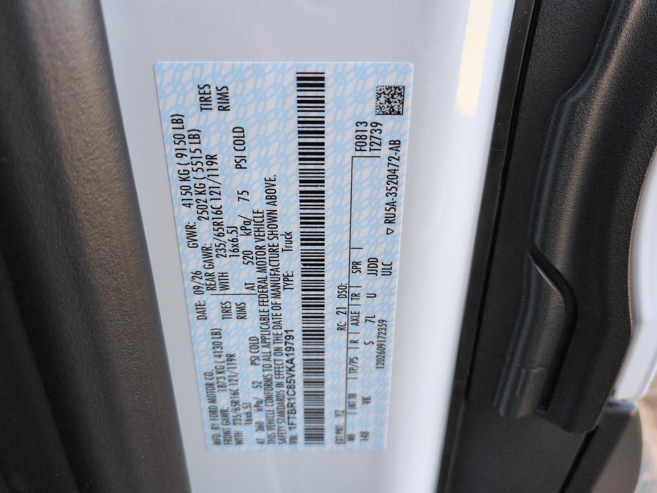 2027 Ford Transit Cargo Van Base Winder GA