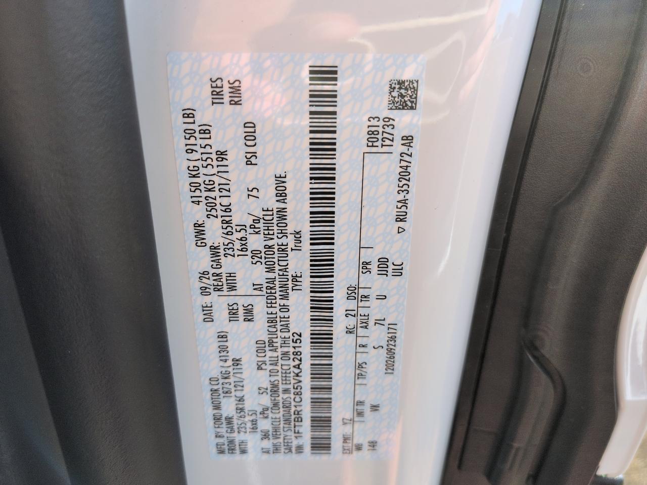 2027 Ford Transit Cargo Van Base Winder GA