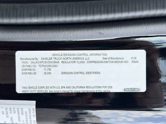 2027 Freightliner M2 106 22' Jerr-Dan Rollback Car Carrier Truck Miami FL