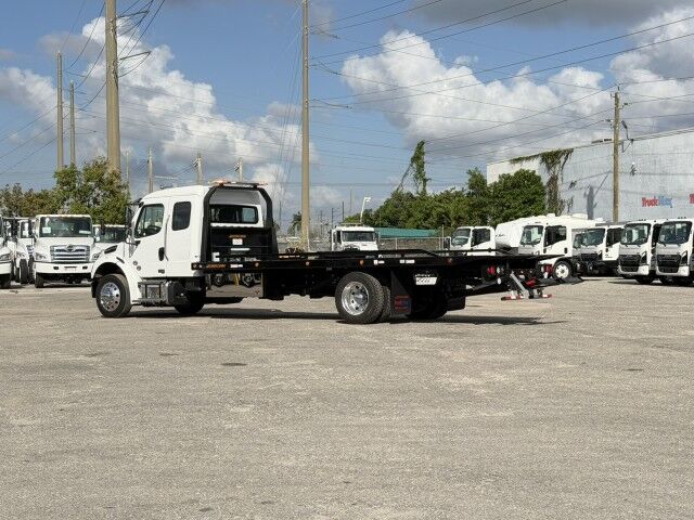 2027 Freightliner M2 106 Extended Cab 22' Jerr-Dan Rollback Car Carrier Truck