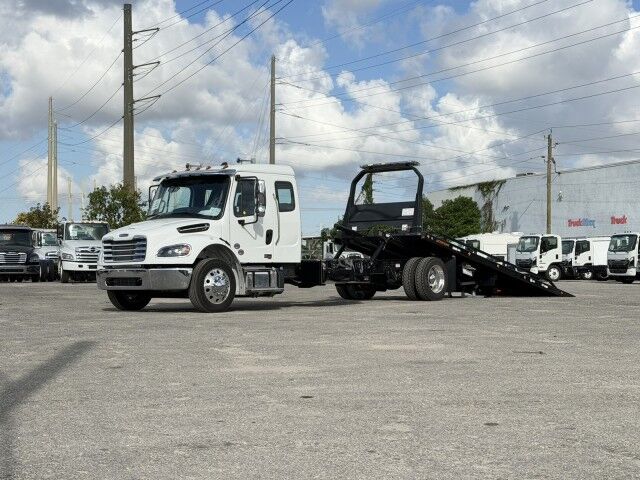 2027 Freightliner M2 106 Extended Cab 22' Jerr-Dan Rollback Car Carrier Truck