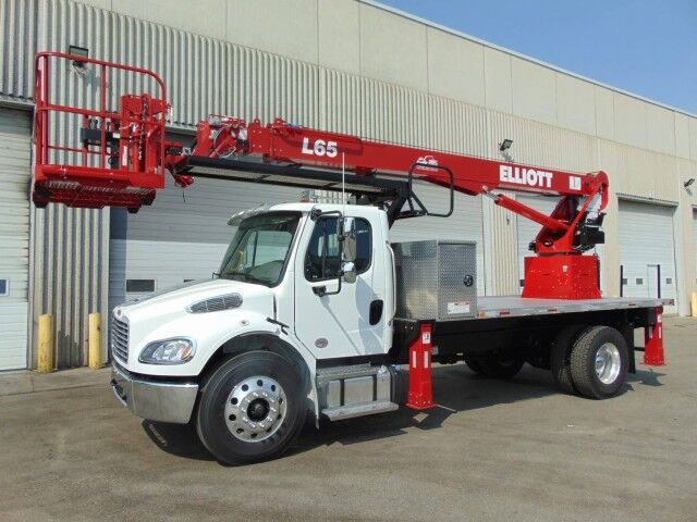 2027 Freightliner M2 106 Non-CDL Truck with Elliot L65R, 65 Foot Hireach Aerial Work Platform