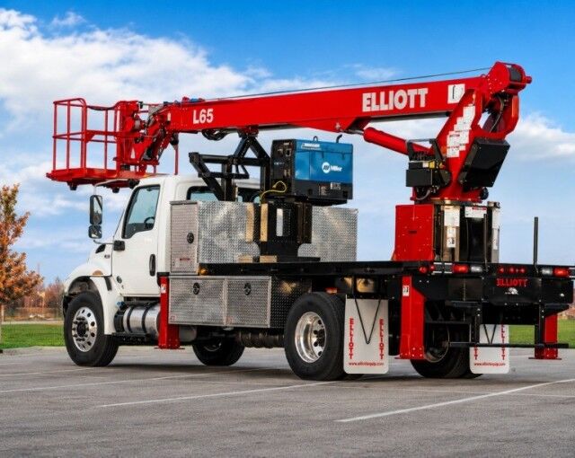 2027 Freightliner M2 106 Non-CDL Truck with Elliot L65R, 65 Foot Hireach Aerial Work Platform