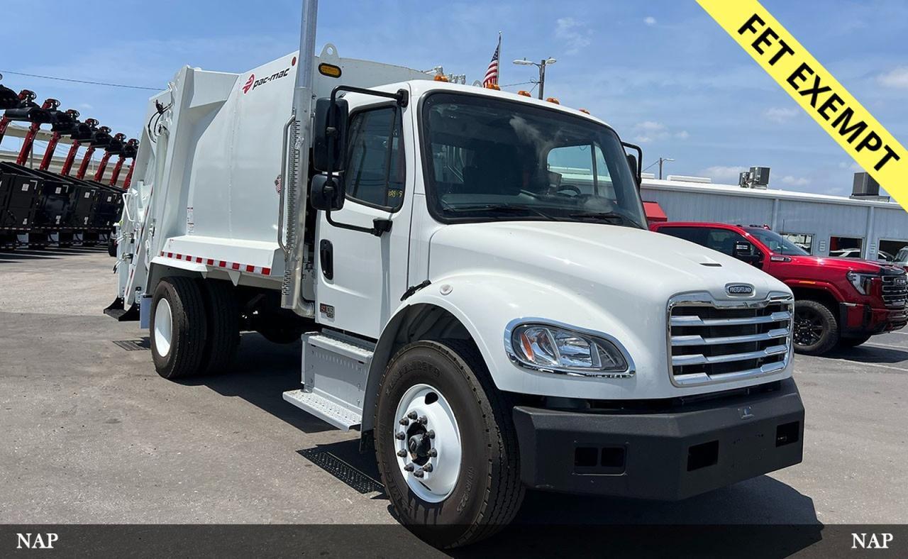2027 Freightliner M2106 13 yard Pac-Mac Rear Loader Garbage Truck