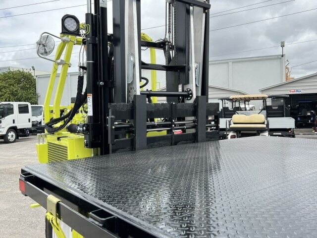 2027 Hino L7 24' Steel BABCO Flatbed Truck with 4K Donkey Truck Mounted Fork Homestead FL