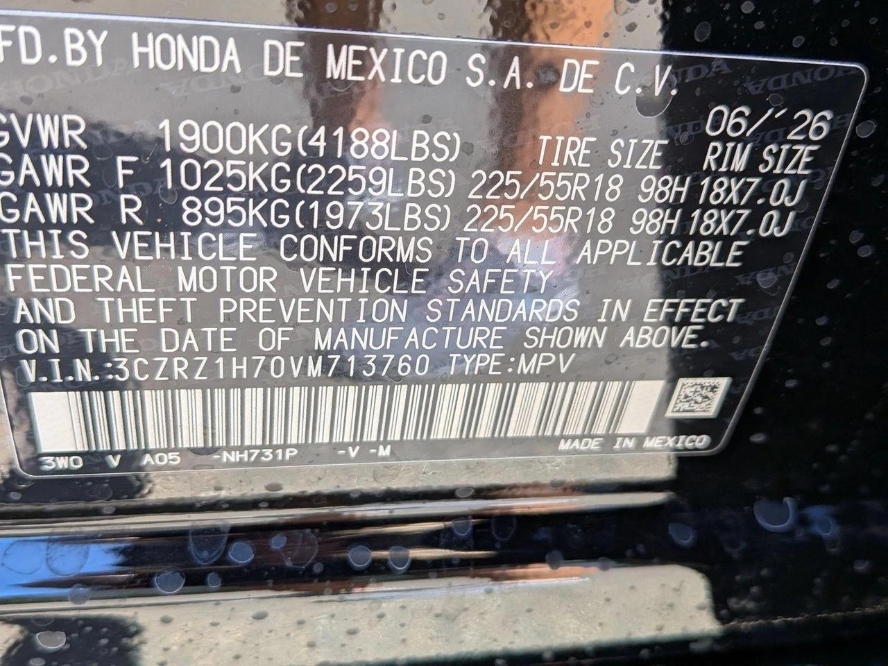 2027 Honda HR-V EX-L Roseville CA