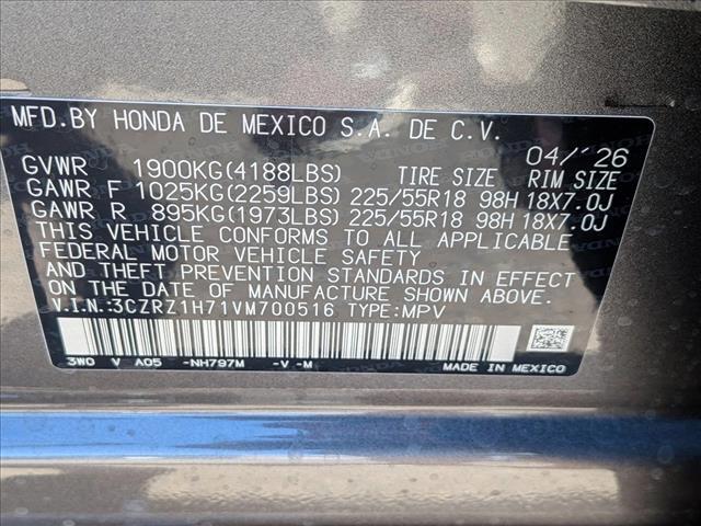 2027 Honda HR-V EX-L Roseville CA