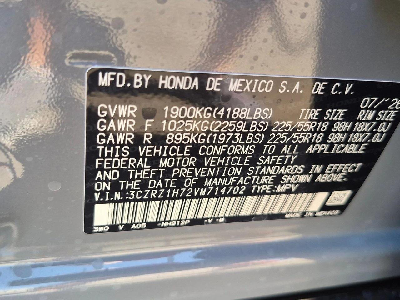 2027 Honda HR-V EX-L Roseville CA