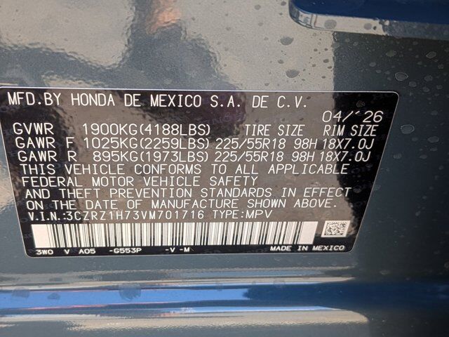 2027 Honda HR-V EX-L Roseville CA
