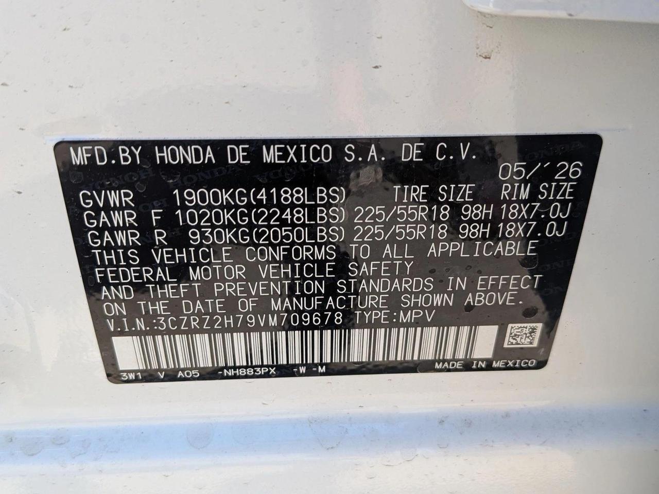 2027 Honda HR-V EX-L Roseville CA