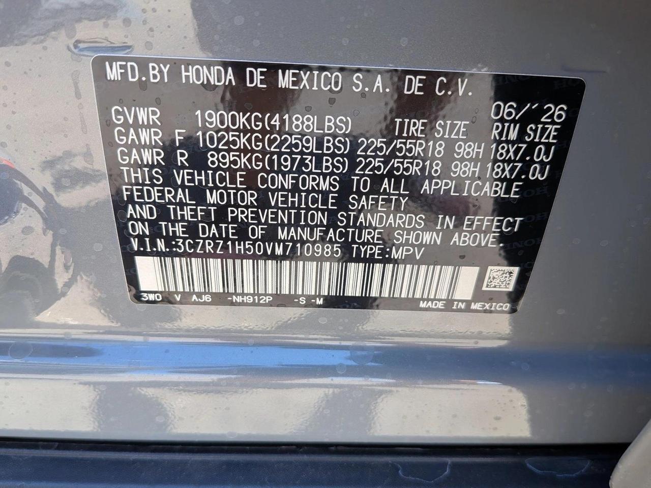 2027 Honda HR-V Sport Roseville CA