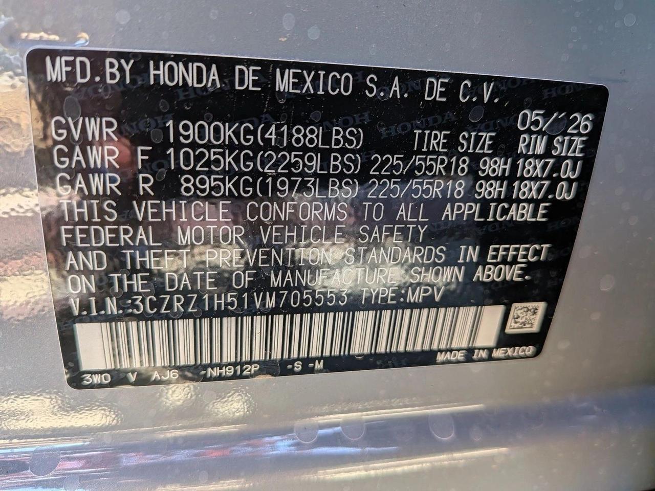 2027 Honda HR-V Sport Roseville CA