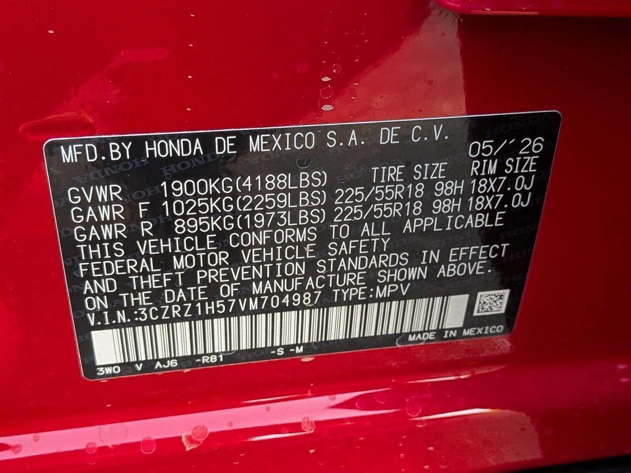 2027 Honda HR-V Sport Roseville CA