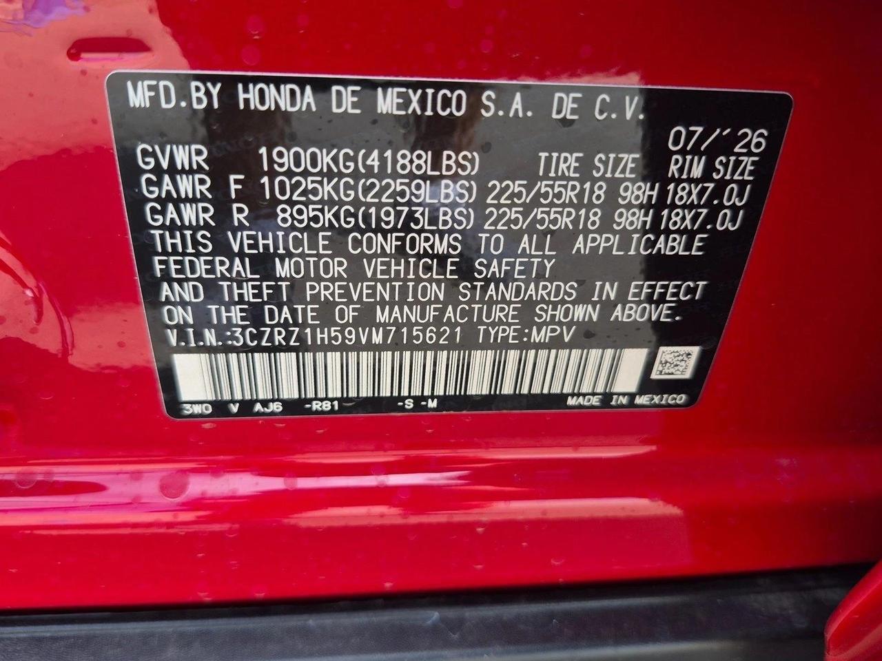 2027 Honda HR-V Sport Roseville CA