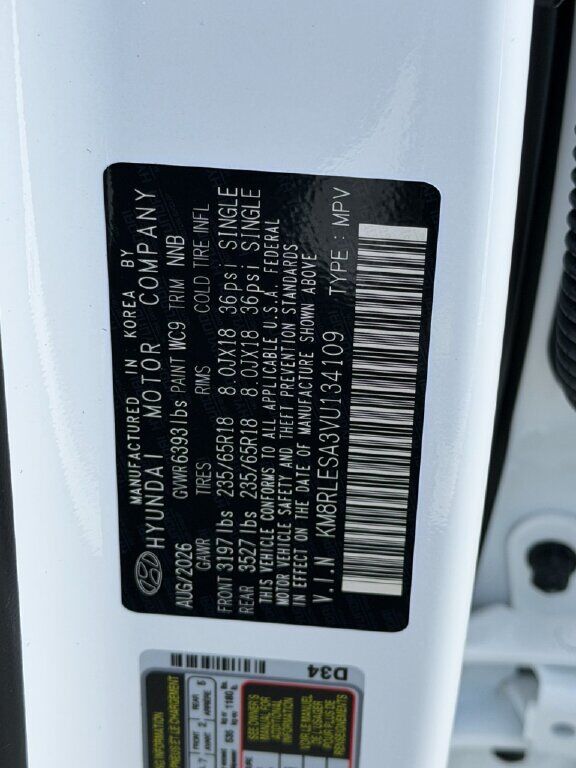 2027 Hyundai PALISADE HYBRID SEL 7P Chantilly VA