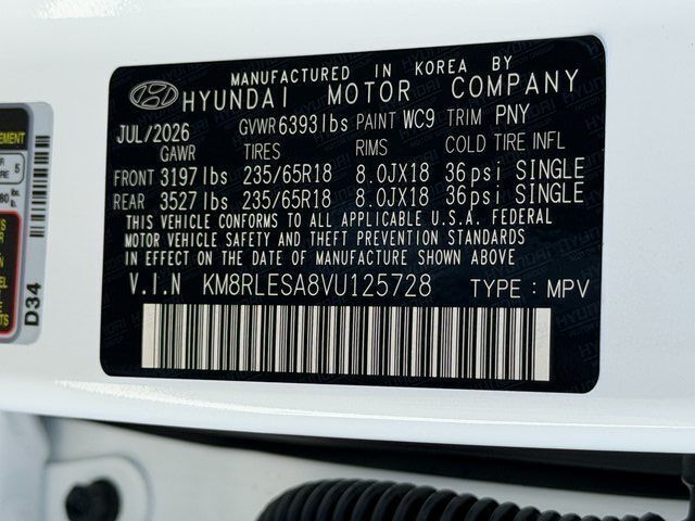 2027 Hyundai PALISADE HYBRID SEL 7P Chantilly VA