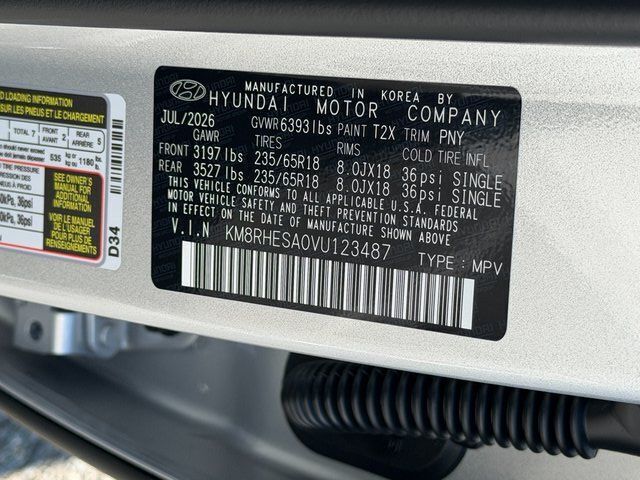 2027 Hyundai PALISADE HYBRID SEL Premium 7P Chantilly VA