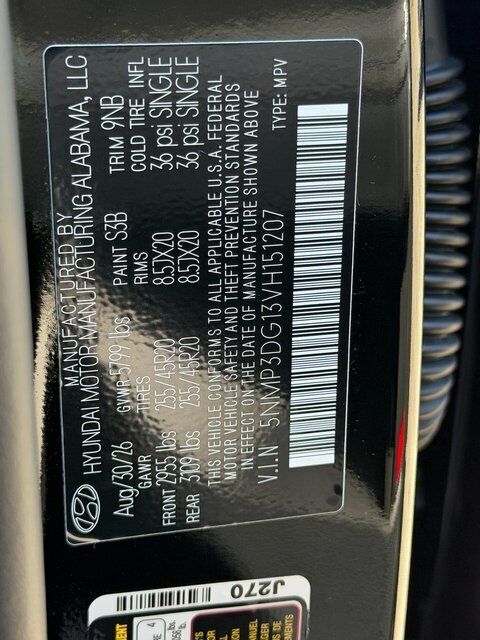 2027 Hyundai SANTA FE HYBRID Limited Chantilly VA