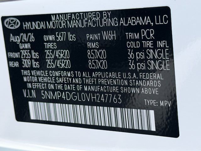 2027 Hyundai SANTA FE Limited AWD Chantilly VA