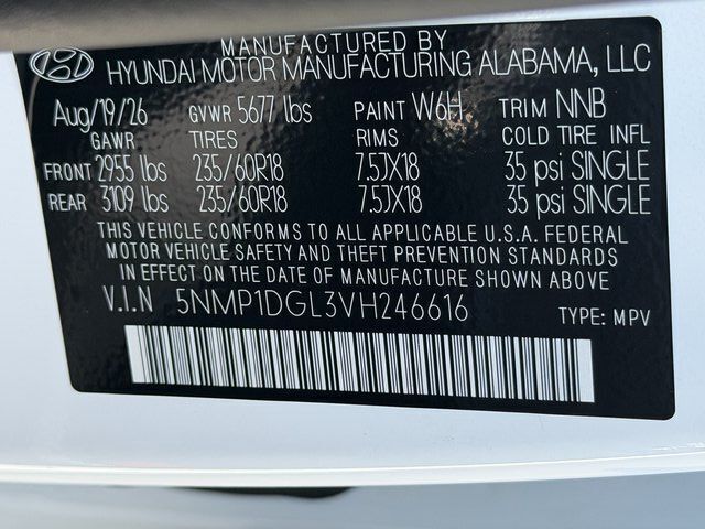 2027 Hyundai SANTA FE SE AWD Chantilly VA