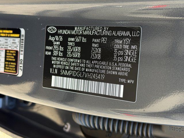 2027 Hyundai SANTA FE SE AWD Chantilly VA