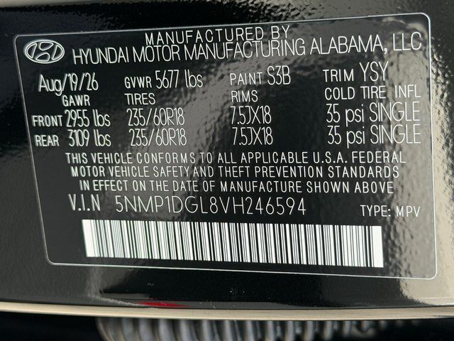 2027 Hyundai SANTA FE SE AWD Chantilly VA