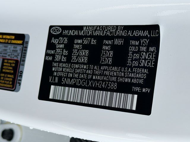 2027 Hyundai SANTA FE SE AWD Chantilly VA