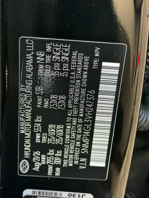 2027 Hyundai SANTA FE SE FWD Chantilly VA