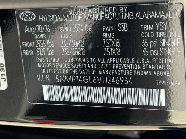 2027 Hyundai SANTA FE SE FWD Chantilly VA