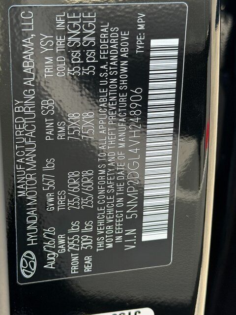 2027 Hyundai SANTA FE SEL AWD Chantilly VA