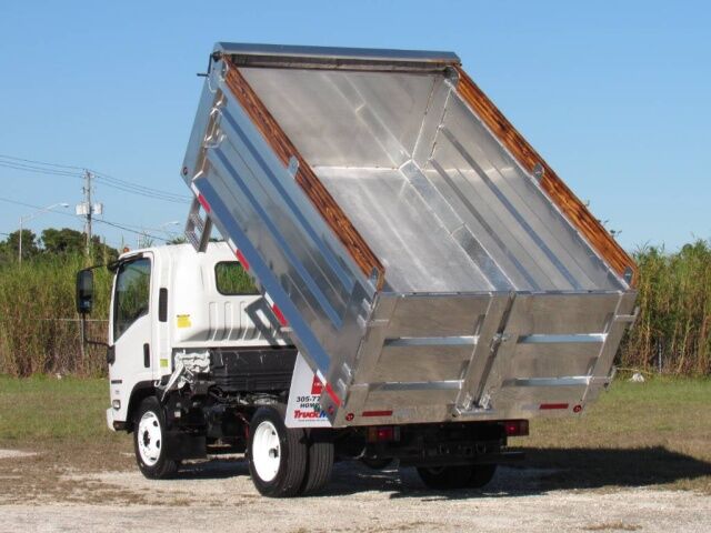 2027 Isuzu NPR-HD 12' BABCO Aluminum Landscape Dump Truck (Gas)