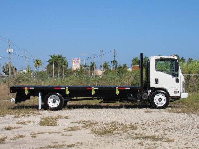 2027 Isuzu NPR-HD 20' BABCO Steel Flatbed (Gas)