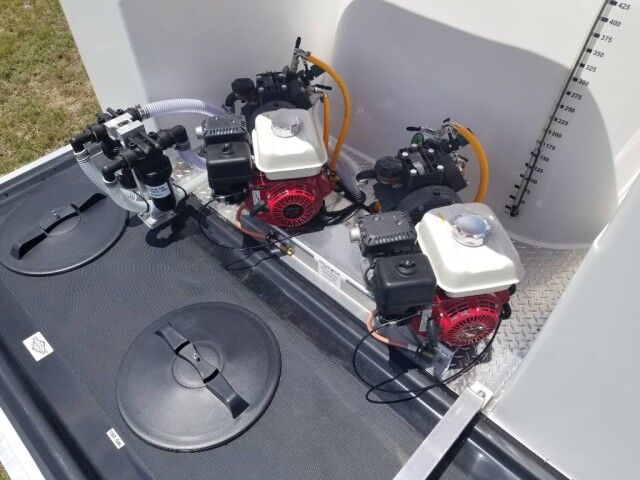 2027 Isuzu NPR-HD Aluminum Flatbed Pest Control Sprayer Truck (Gas) Homestead FL