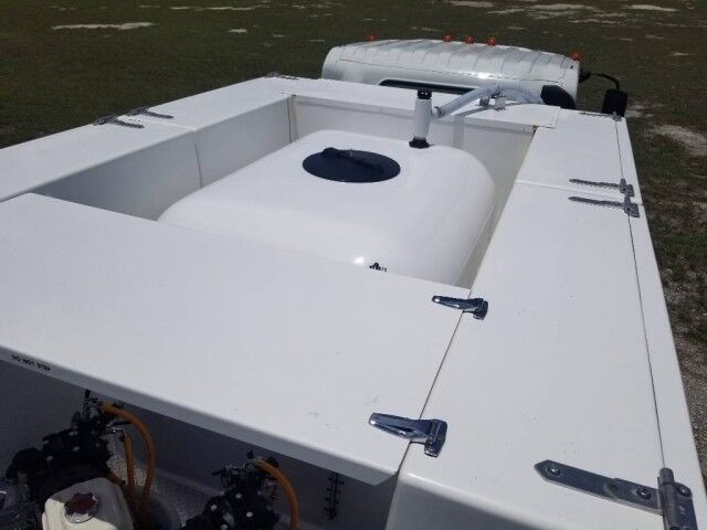 2027 Isuzu NPR-HD Aluminum Flatbed Pest Control Sprayer Truck (Gas) Homestead FL