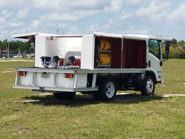 2027 Isuzu NPR-HD Aluminum Flatbed Pest Control Sprayer Truck (Gas)