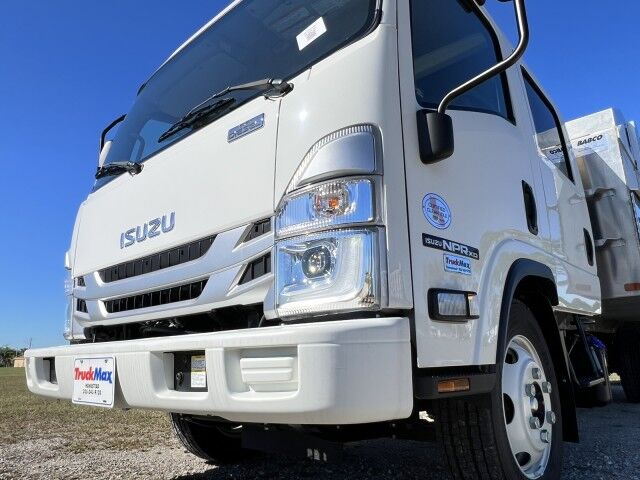 2027 Isuzu NPR-HD Crew Cab GAS 14' BABCO Aluminum Landscape Dump Truck Homestead FL