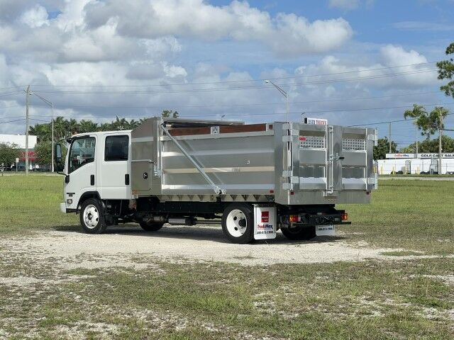 2027 Isuzu NPR-HD Crew Cab GAS 14' BABCO Aluminum Landscape Dump Truck Miami FL