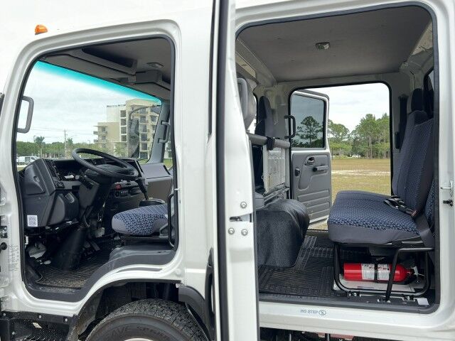 2027 Isuzu NPR-HD Crew Cab GAS 14' BABCO Aluminum Landscape Dump Truck Miami FL