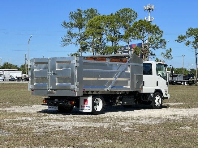 2027 Isuzu NPR-HD Crew Cab GAS 14' BABCO Aluminum Landscape Dump Truck Miami FL