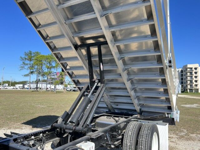 2027 Isuzu NPR-HD Crew Cab GAS 14' BABCO Aluminum Landscape Dump Truck Miami FL