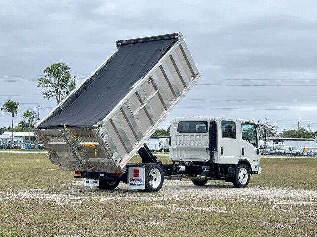 2027 Isuzu NPR-HD Crew Cab GAS 14' BABCO Aluminum Trash Dump Truck Homestead FL