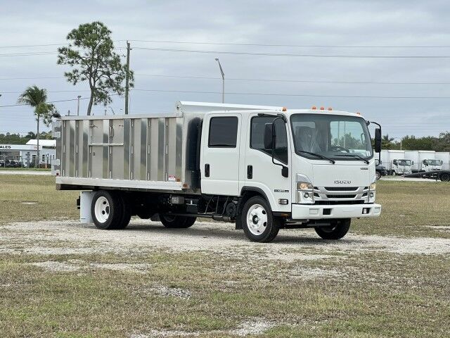 2027 Isuzu NPR-HD Crew Cab GAS 14' BABCO Aluminum Trash Dump Truck Homestead FL