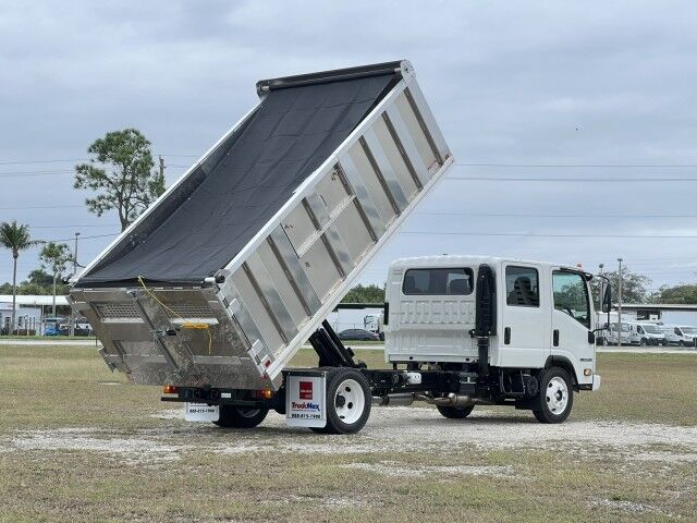 2027 Isuzu NPR-HD Crew Cab GAS 14' BABCO Aluminum Trash Dump Truck Homestead FL