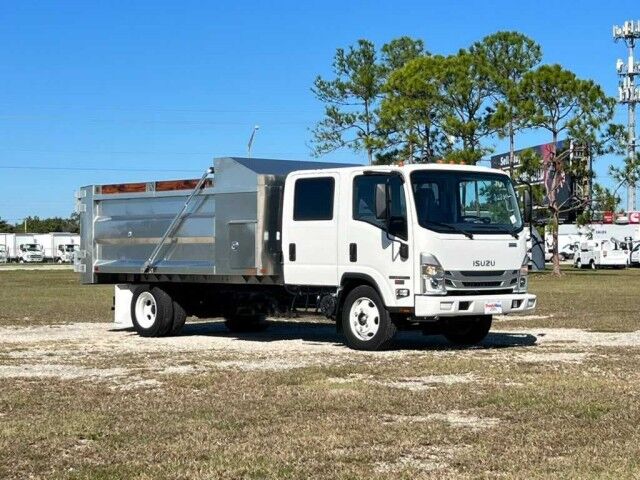 2027 Isuzu NPR-HD Crew Cab GAS 14' Babco Aluminum Landscape Dump Truck Miami FL
