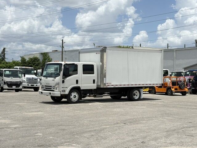 2027 Isuzu NPR-HD Crew Cab GAS 16' Dry Box Truck Miami FL