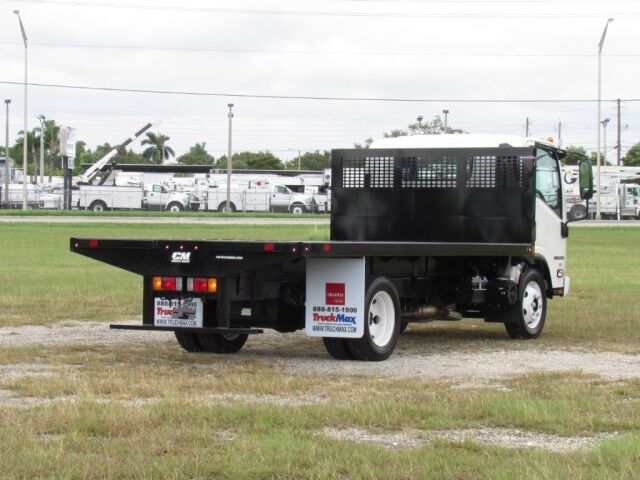 2027 Isuzu NPR-HD GAS 16' Steel Flatbed Truck