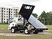 2027 Isuzu NPR-HD Gas BABCO 12' Steel Flatbed Dump Truck