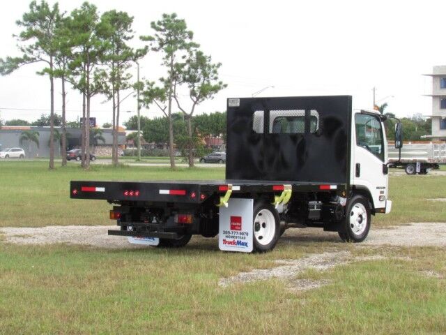 2027 Isuzu NPR-HD Gas BABCO 12' Steel Flatbed Dump Truck