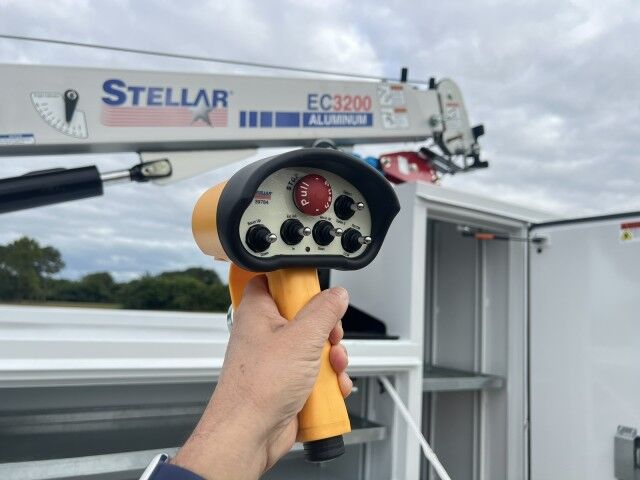 2027 Isuzu NPR-HD Gas Service Truck with Aluminum Telescopic Stellar Crane EC3200 Homestead FL