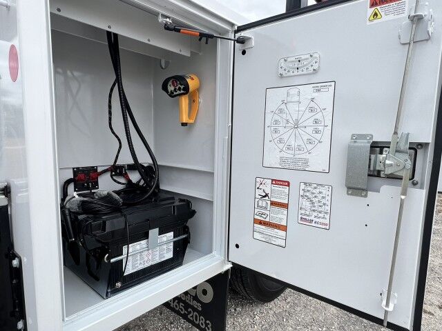 2027 Isuzu NPR-HD Gas Service Truck with Aluminum Telescopic Stellar Crane EC3200 Homestead FL